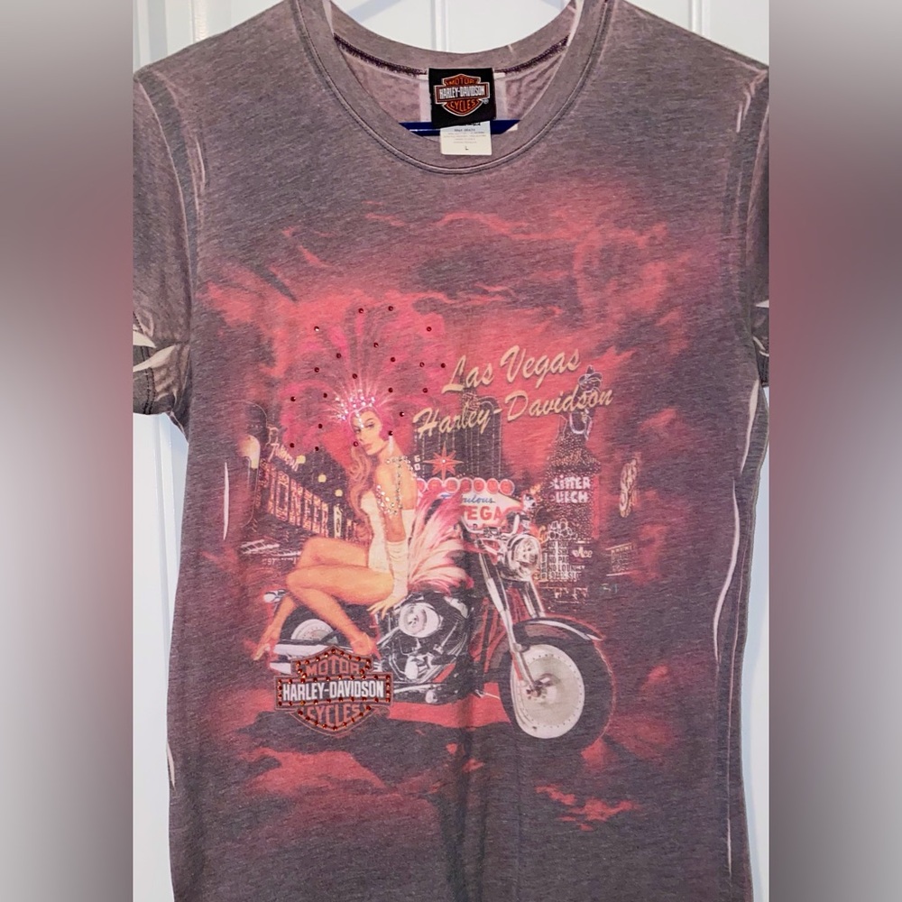 Women’s Harley-Davison Short Sleeve-Size S Quick Shipping